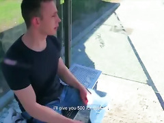 CZECH HUNTER 423 - Hunk From The Bus Stop Gives A Fat Cock A Go